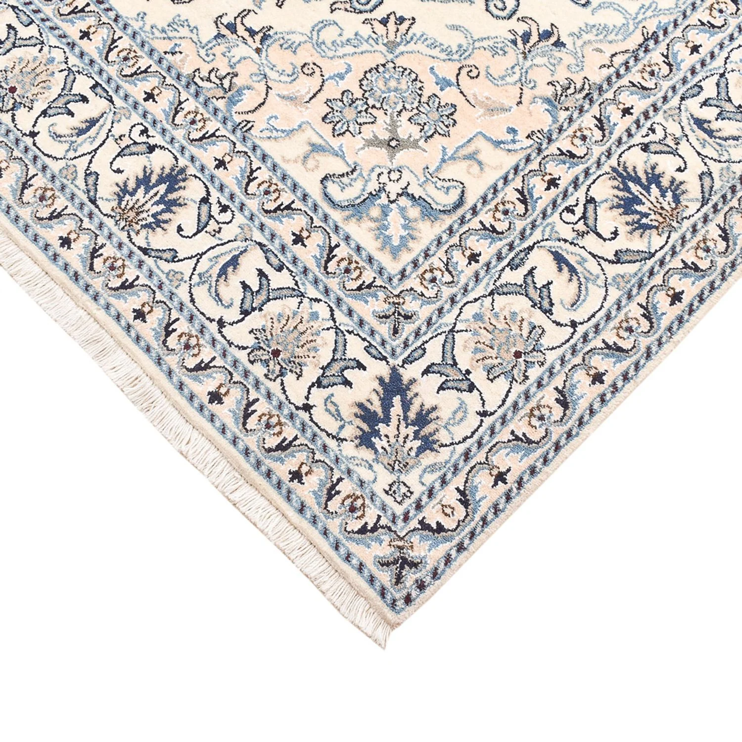 Perserteppich - Nain - 203 x 148 cm - hellbeige - Image 2