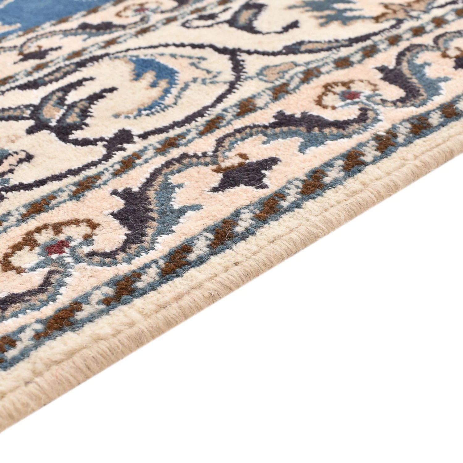 Perserteppich - Nain - 205 x 150 cm - blau - Image 3