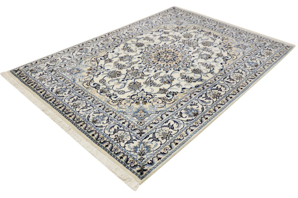 Perserteppich - Nain - 207 x 148 cm - creme - Image 3