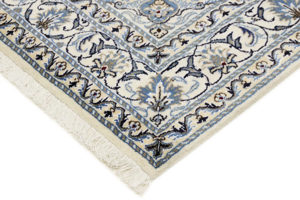 Perserteppich - Nain - 207 x 148 cm - creme - Image 5