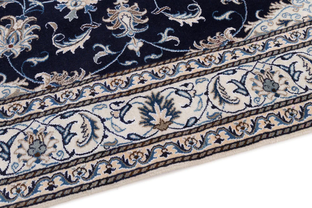Perserteppich - Nain - 228 x 170 cm - dunkelblau - Image 5