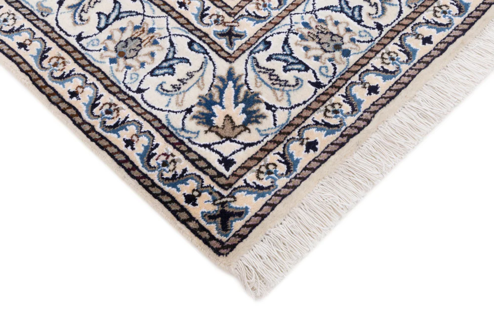 Perserteppich - Nain - 228 x 170 cm - dunkelblau - Image 6