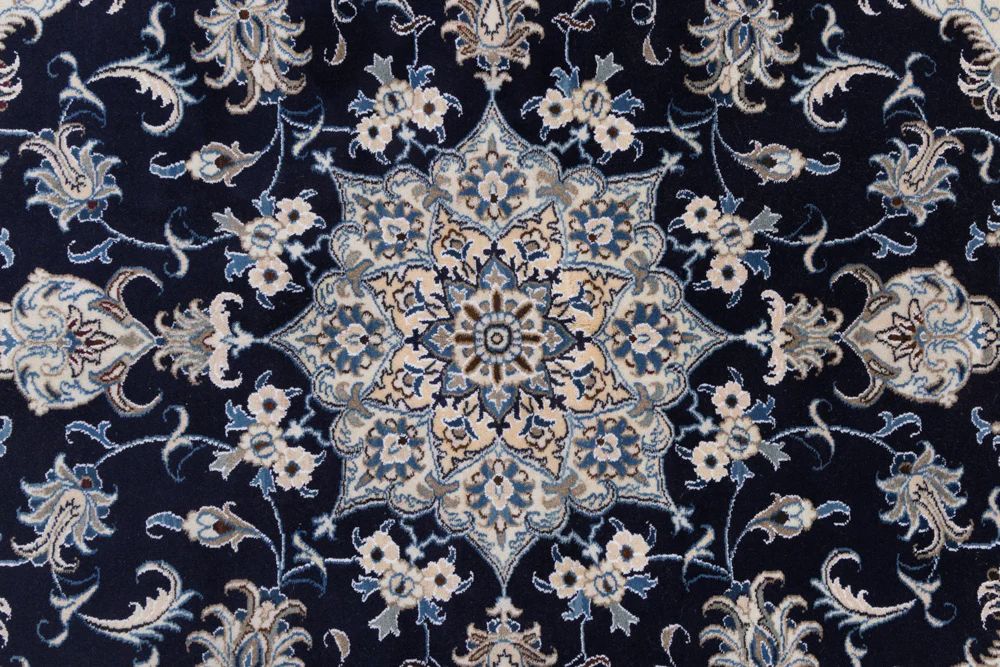 Perserteppich - Nain - 228 x 170 cm - dunkelblau - Image 8