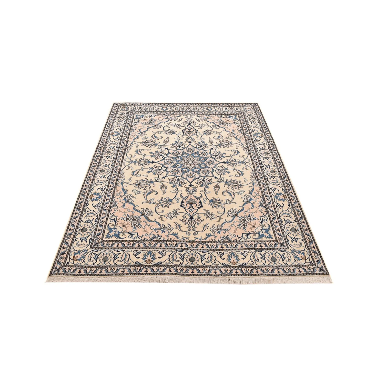 Perserteppich - Nain - 230 x 167 cm - hellbeige - Image 5