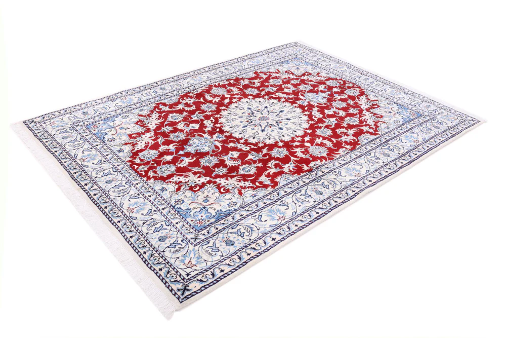 Perserteppich - Nain - 231 x 167 cm - rot - Image 2