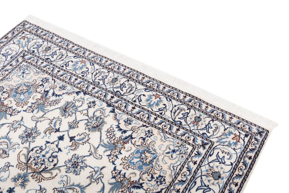 Perserteppich - Nain - 232 x 163 cm - creme - Image 4