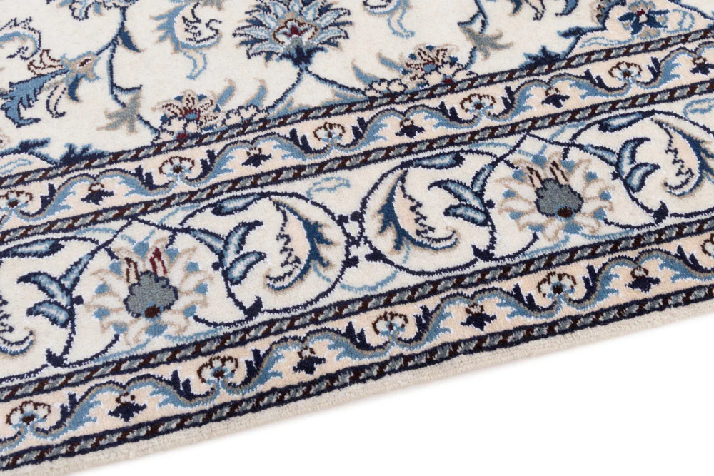Perserteppich - Nain - 232 x 163 cm - creme - Image 5