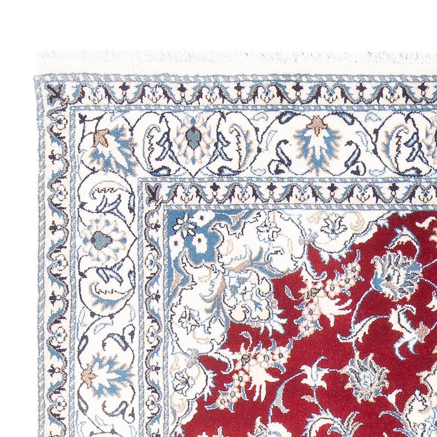 Perserteppich - Nain - 234 x 165 cm - rot - Image 3