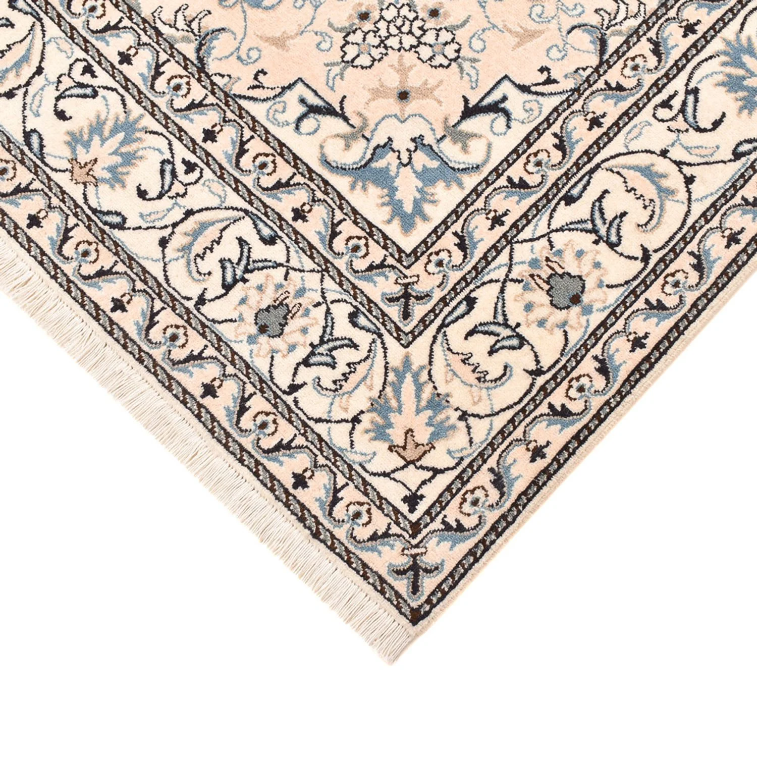 Perserteppich - Nain - 237 x 167 cm - hellbeige - Image 2