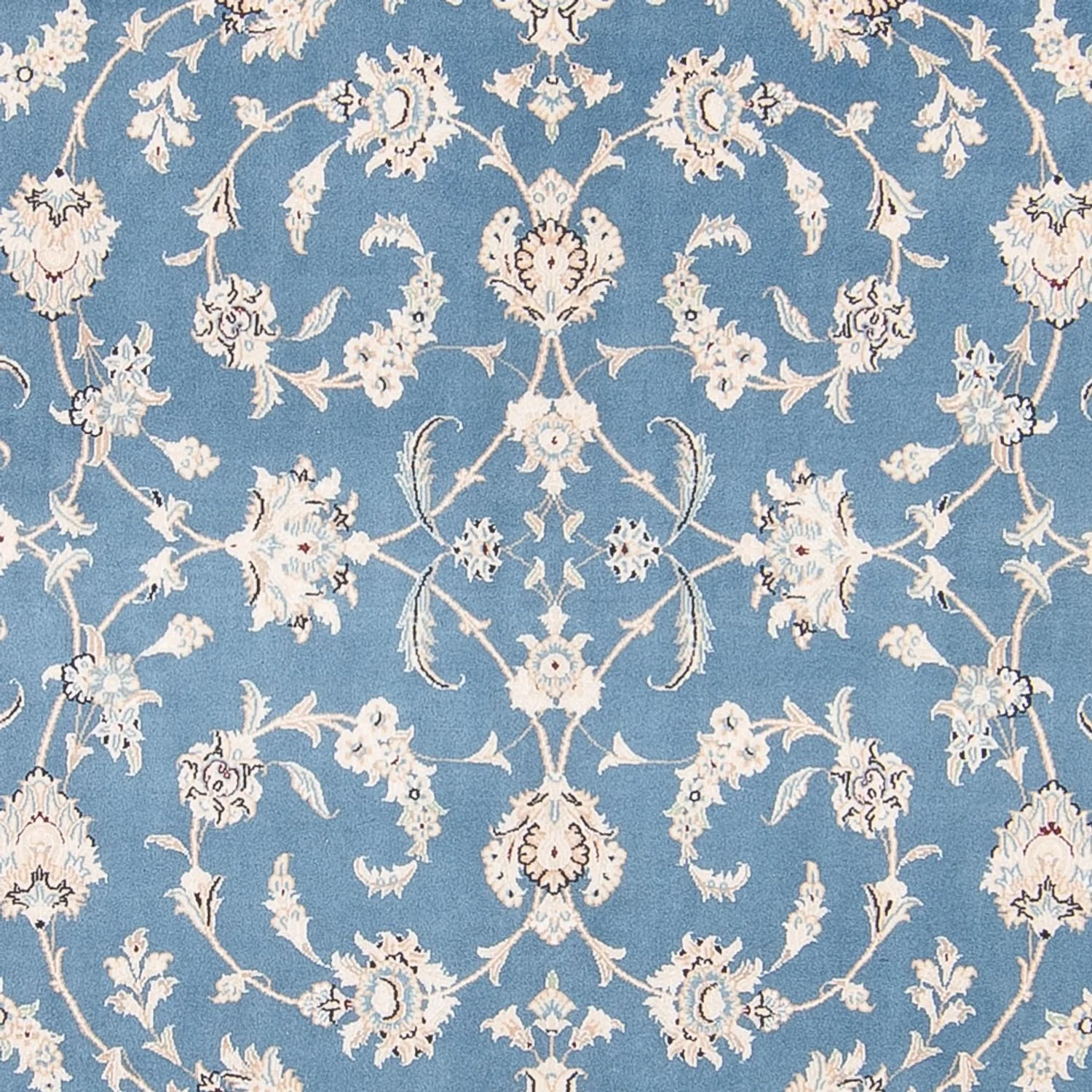 Perserteppich - Nain - 237 x 170 cm - blau - Image 2