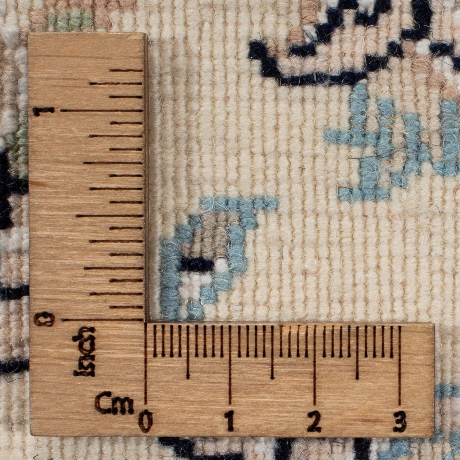 Perserteppich - Nain - 237 x 170 cm - blau - Image 6