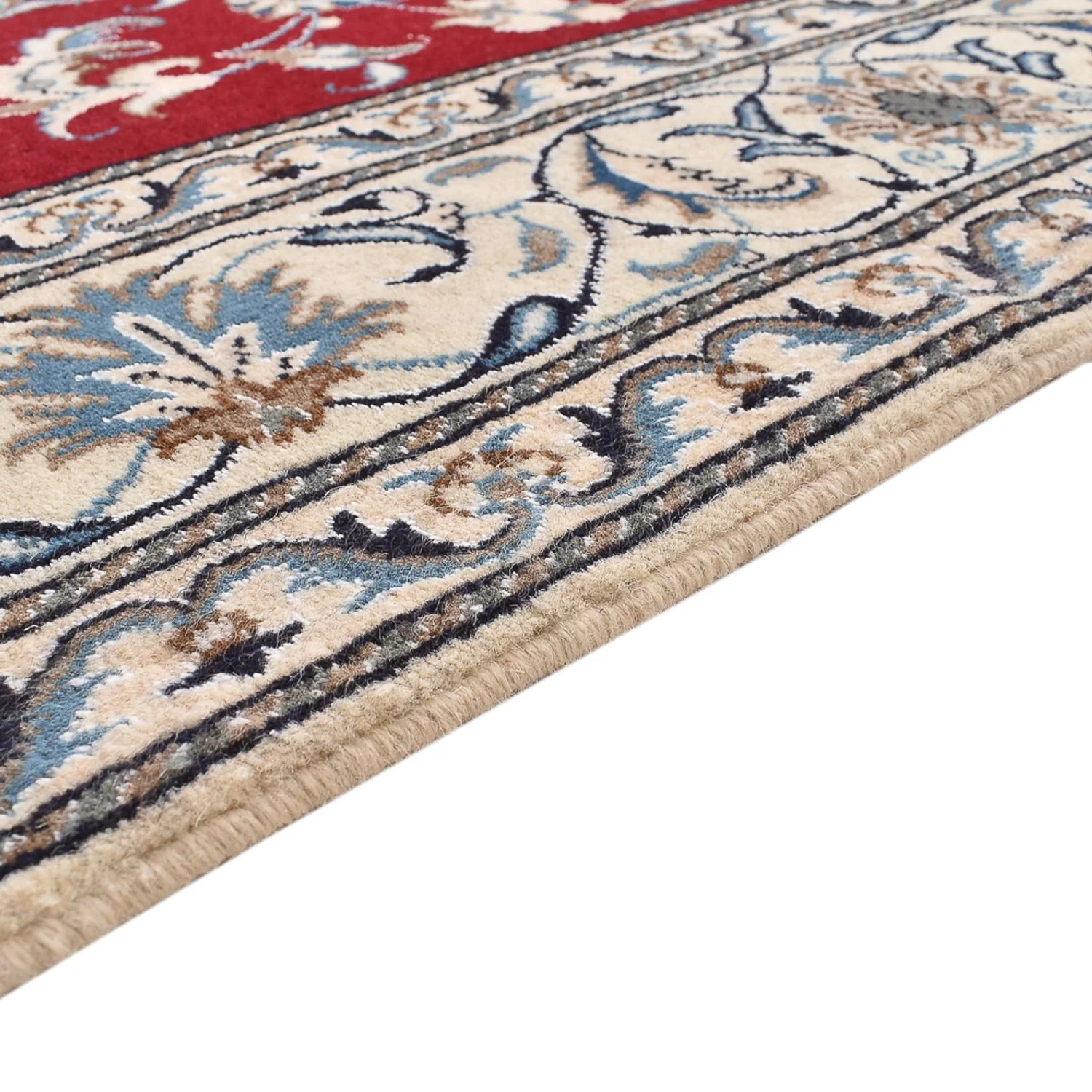 Perserteppich - Nain - 238 x 168 cm - rot - Image 3