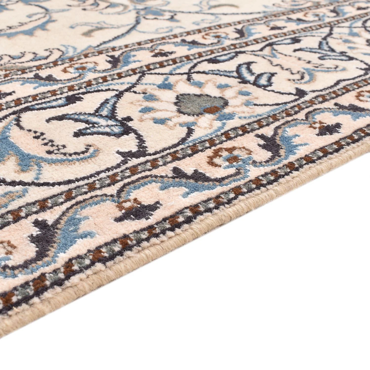 Perserteppich - Nain - 239 x 170 cm - hellbeige - Image 3