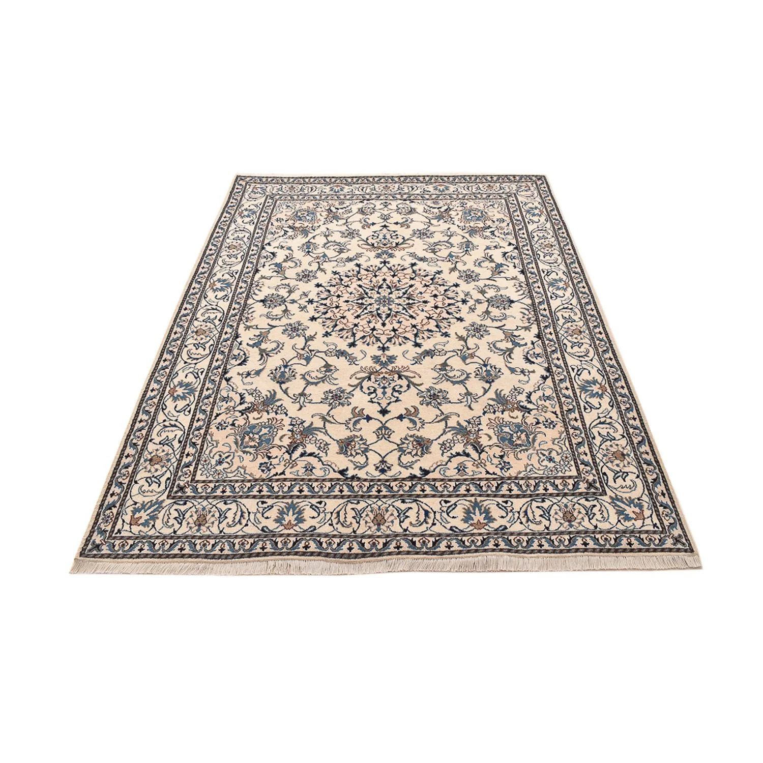 Perserteppich - Nain - 241 x 170 cm - hellbeige - Image 5