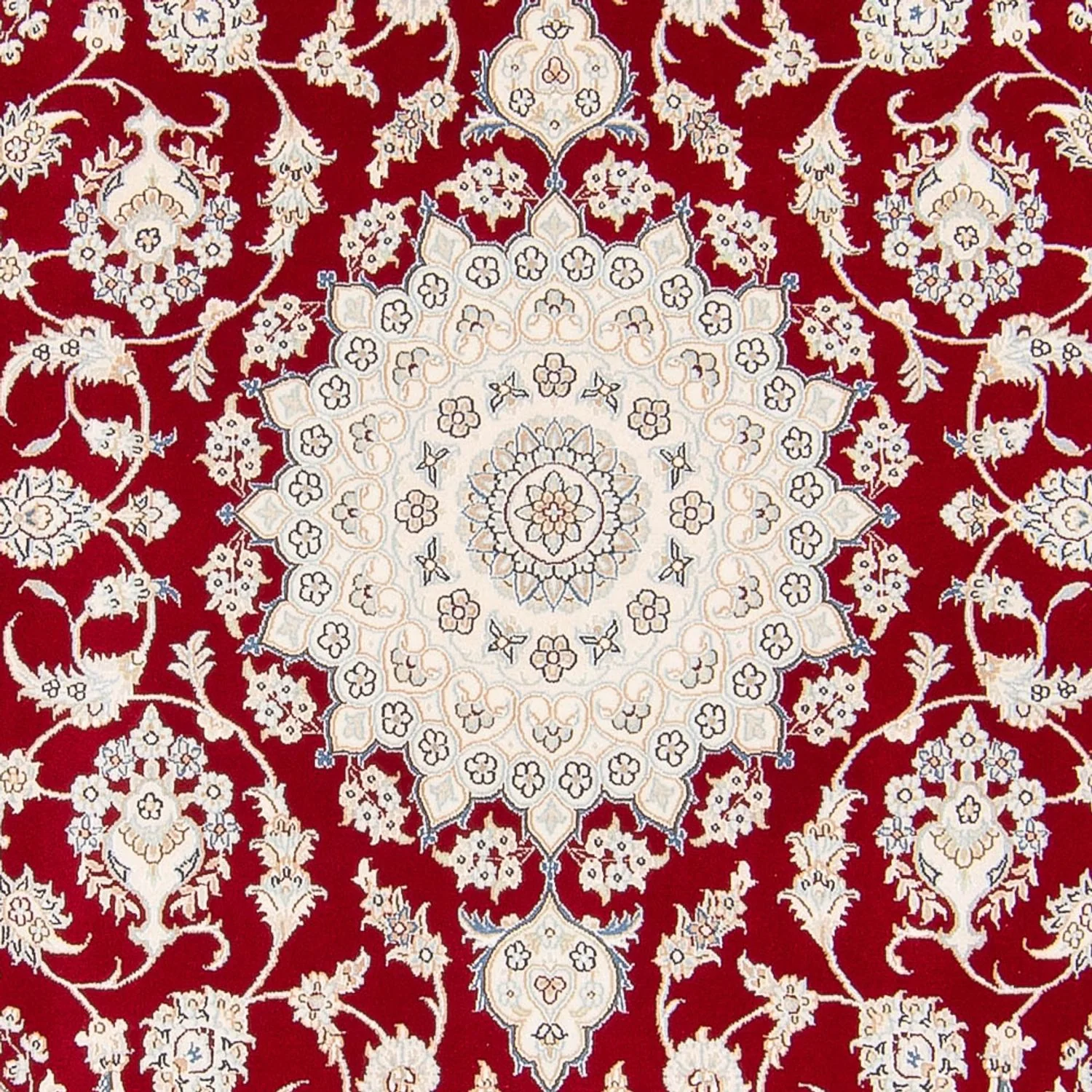 Perserteppich - Nain - 242 x 168 cm - rot - Image 2