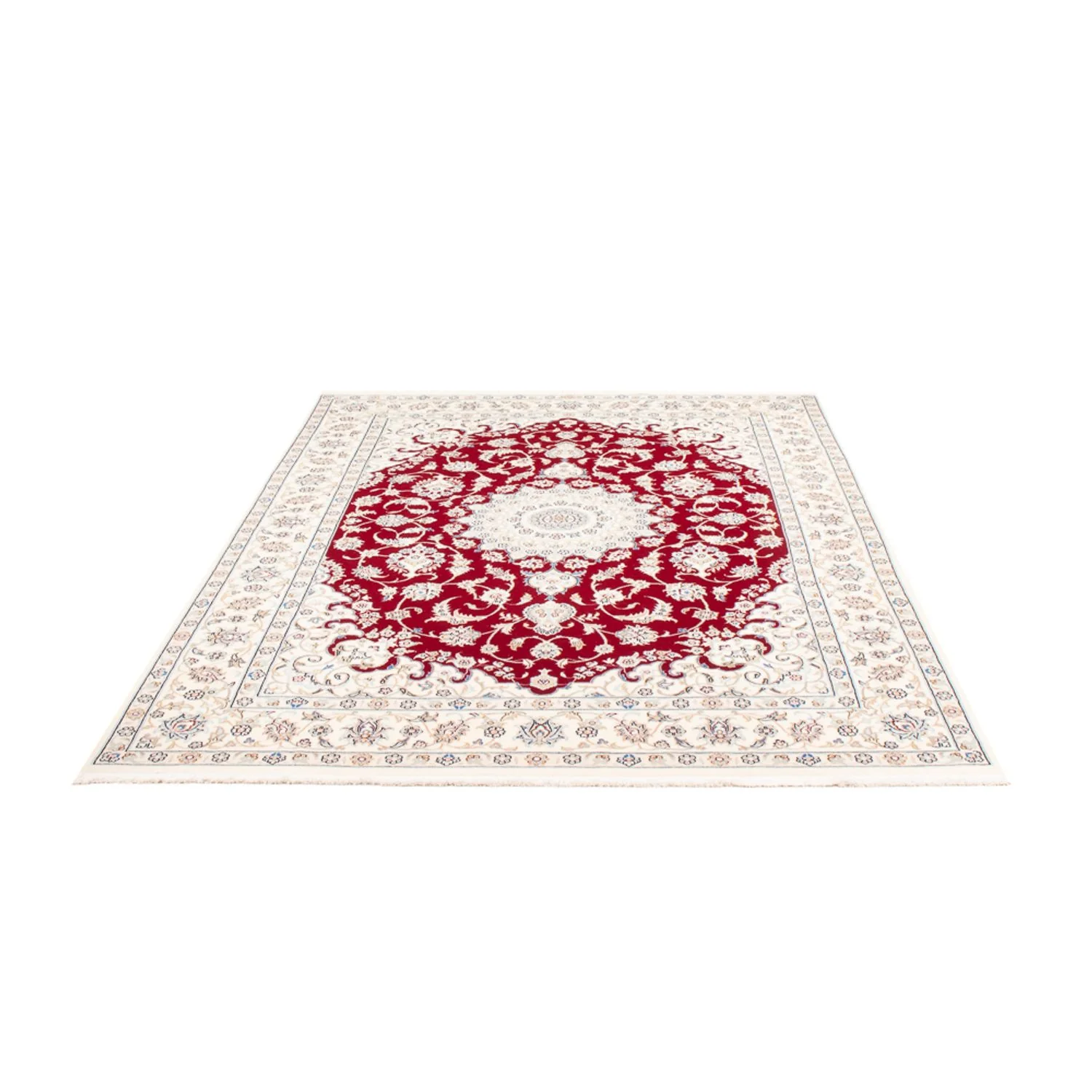 Perserteppich - Nain - 242 x 168 cm - rot - Image 5