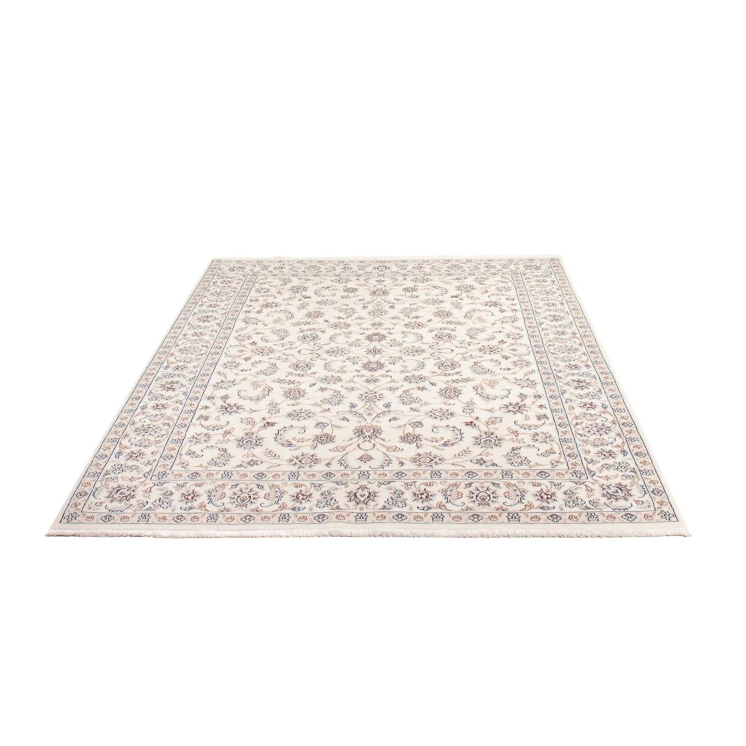 Perserteppich - Nain - 242 x 171 cm - creme - Image 5