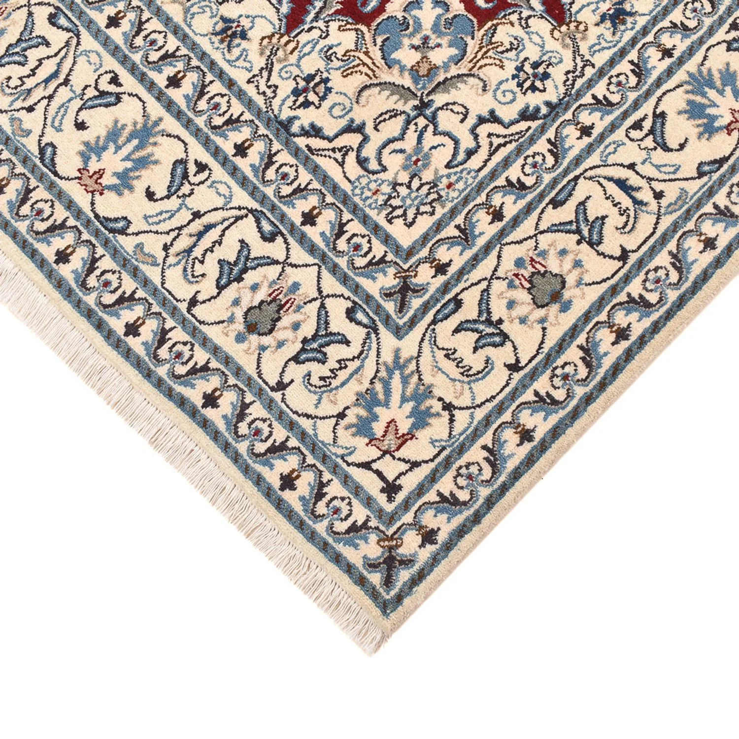 Perserteppich - Nain - 244 x 165 cm - rot - Image 2