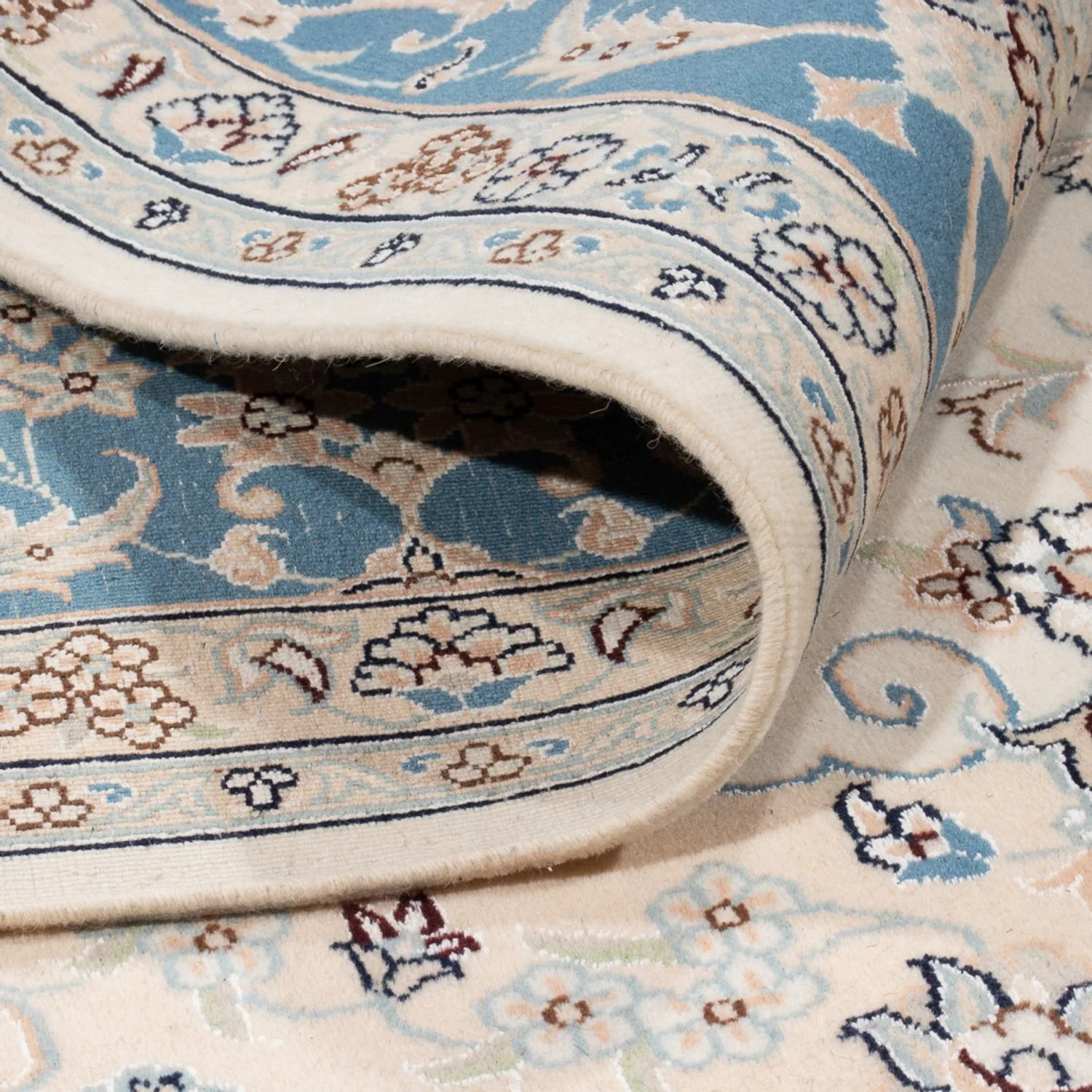 Perserteppich - Nain - 260 x 226 cm - creme - Image 4