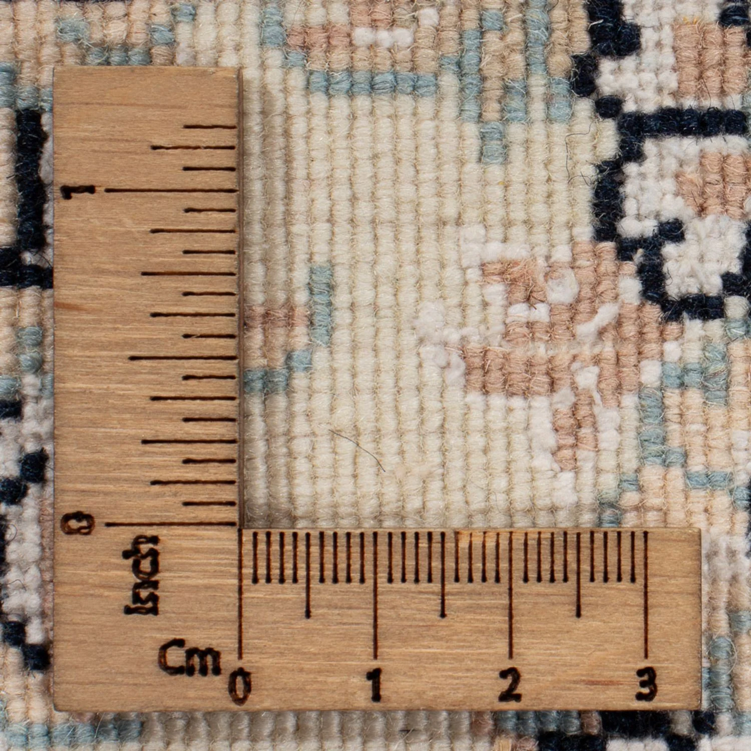 Perserteppich - Nain - 260 x 245 cm - dunkelblau - Image 6