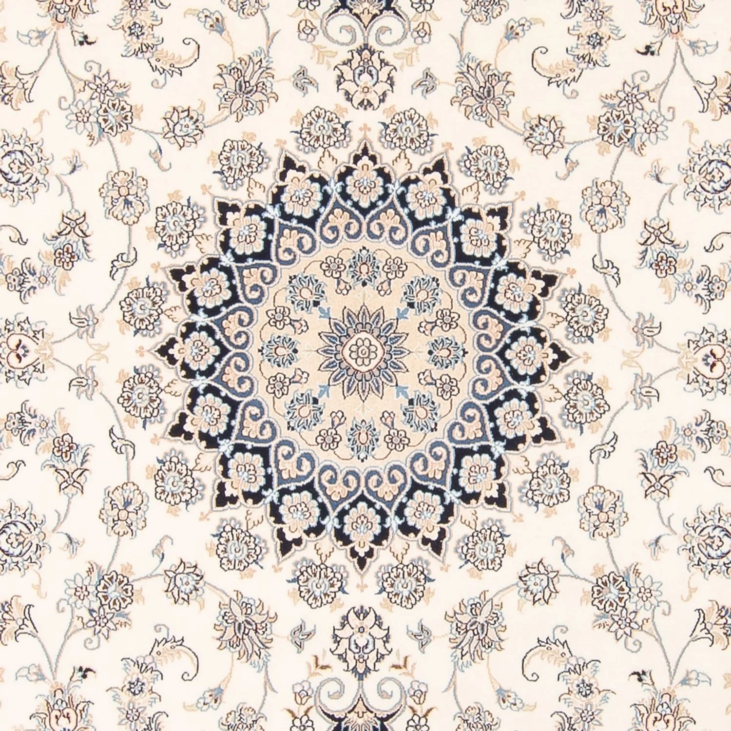 Perserteppich - Nain - 265 x 225 cm - creme - Image 2