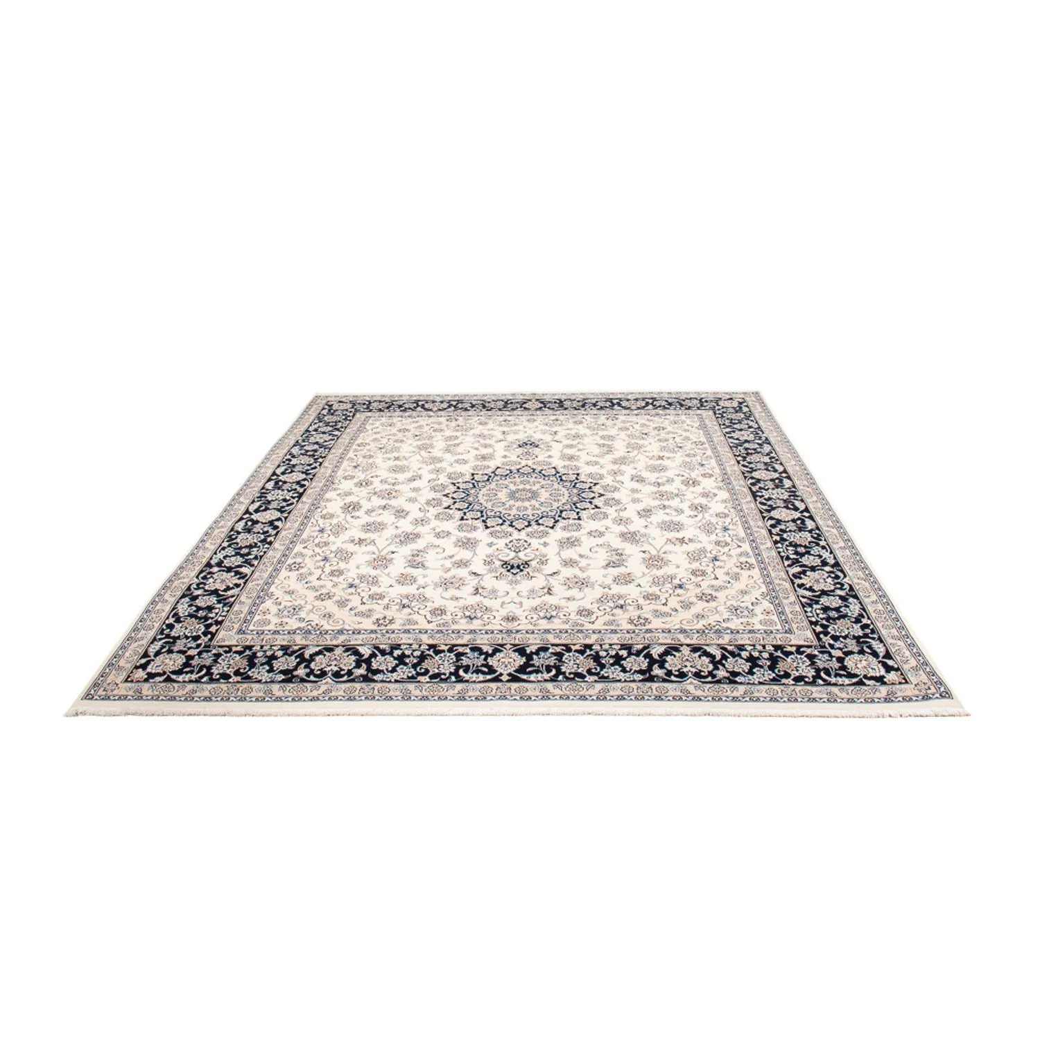 Perserteppich - Nain - 265 x 225 cm - creme - Image 5