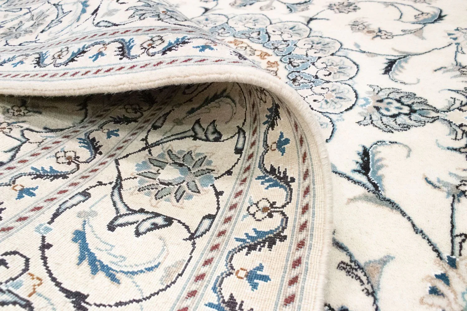 Perserteppich - Nain 280 x 198 cm - beige - Image 4