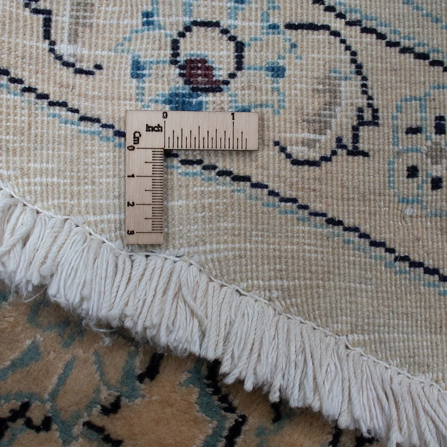 Perserteppich - Nain 287 x 287 cm - dunkelrot - Image 6