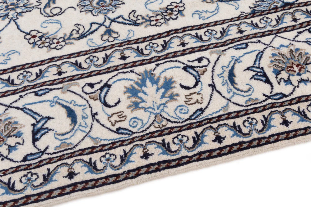 Perserteppich - Nain - 292 x 192 cm - creme - Image 5