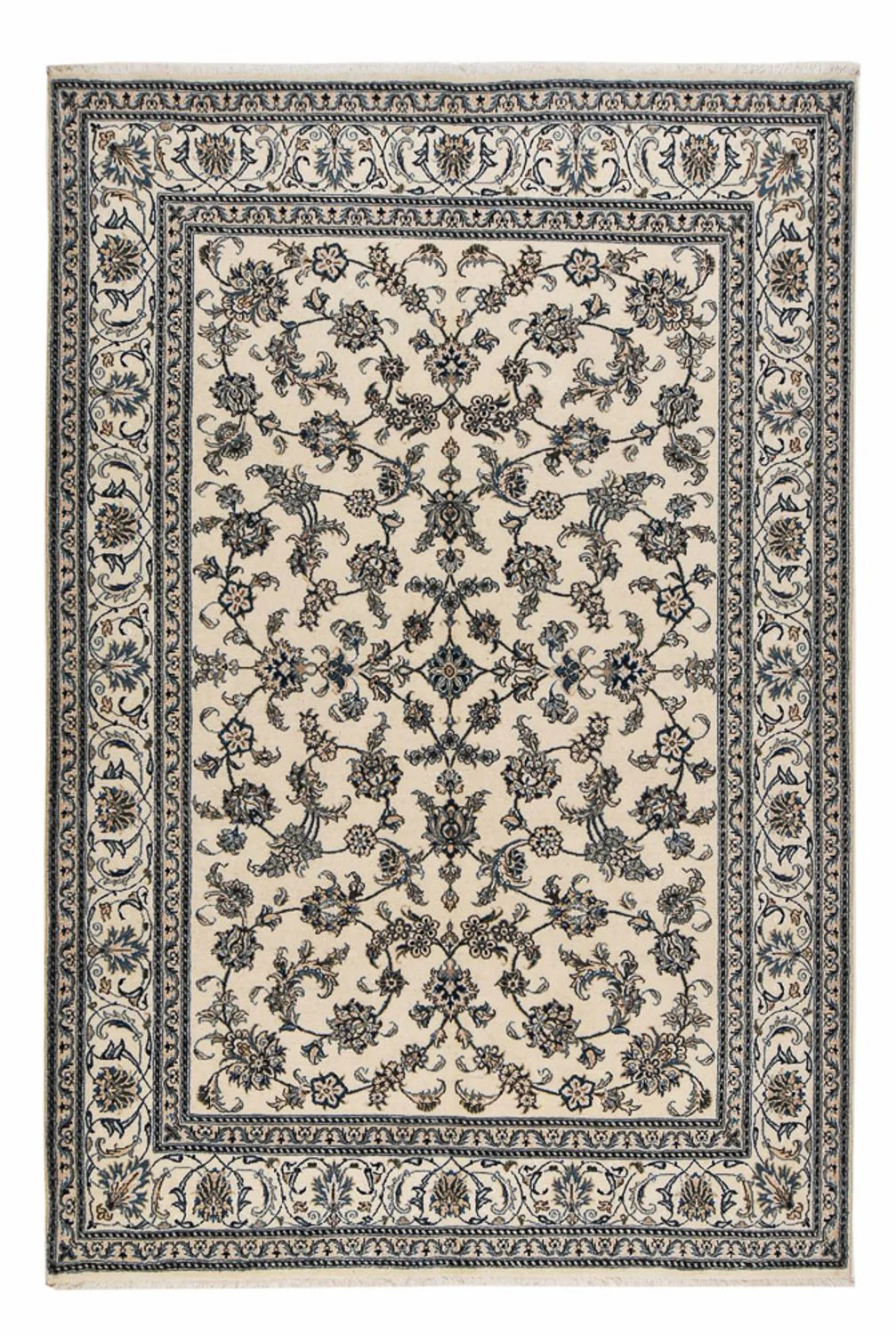Perserteppich - Nain - 295 x 196 cm - beige