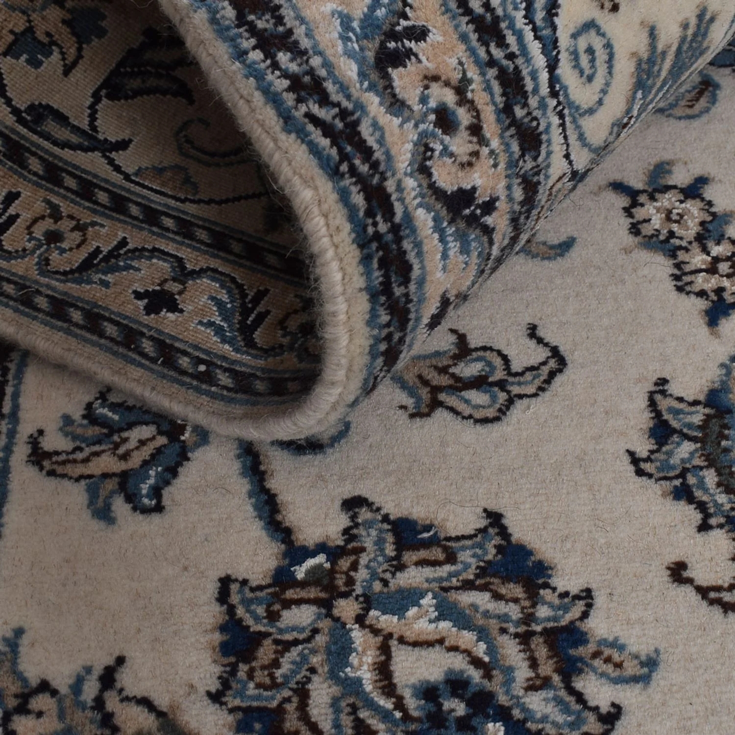 Perserteppich - Nain - 295 x 196 cm - beige - Image 4