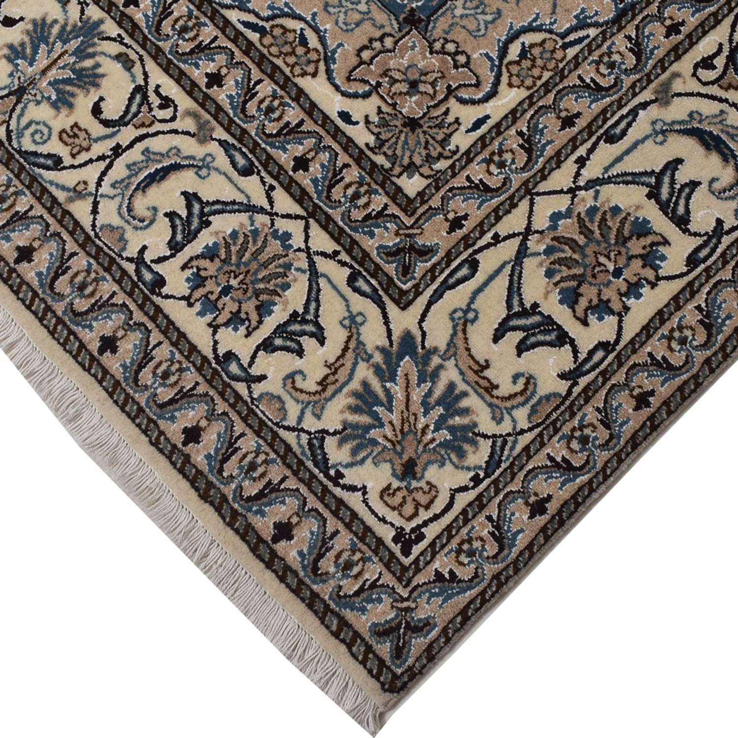 Perserteppich - Nain - 296 x 193 cm - beige - Image 2