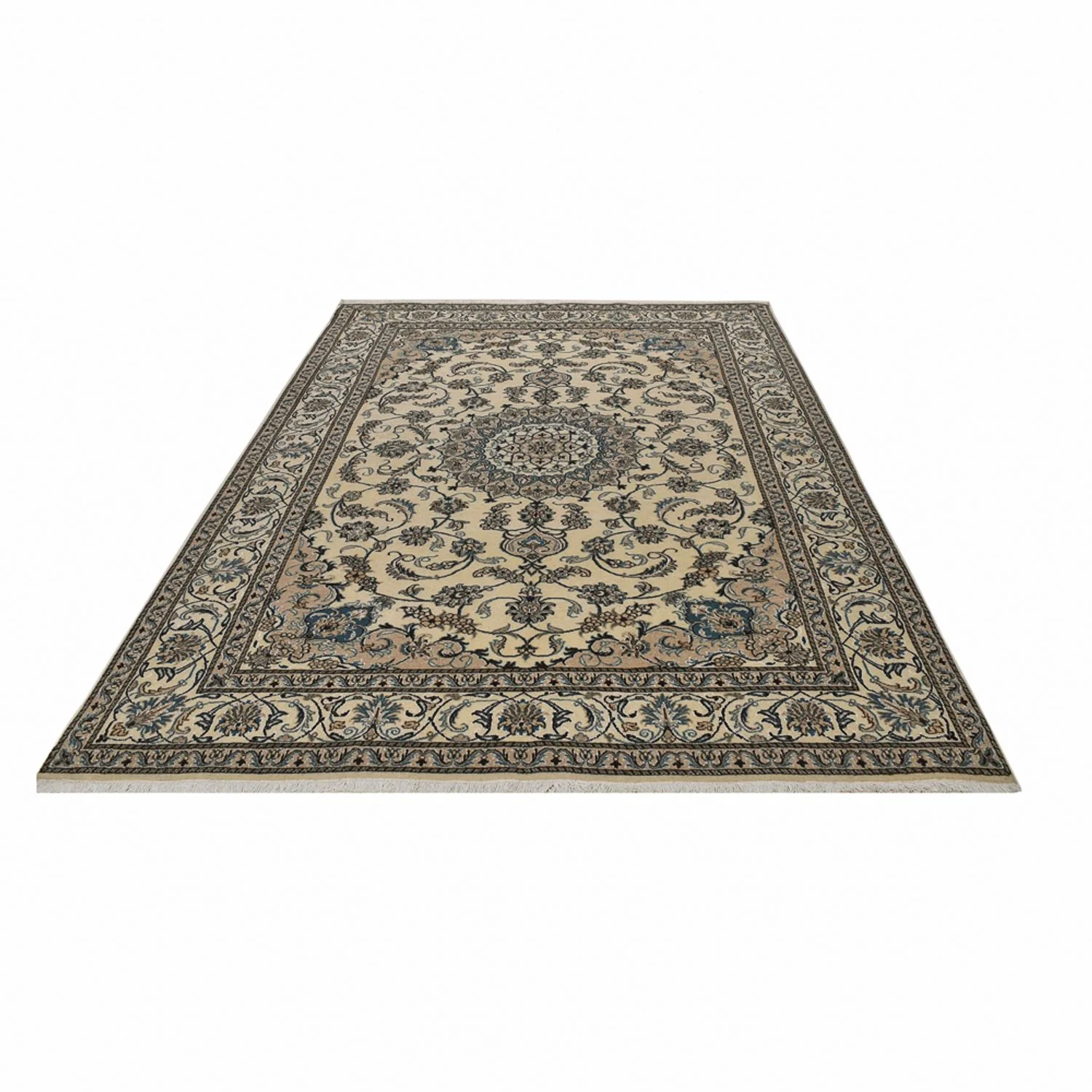 Perserteppich - Nain - 296 x 193 cm - beige - Image 5