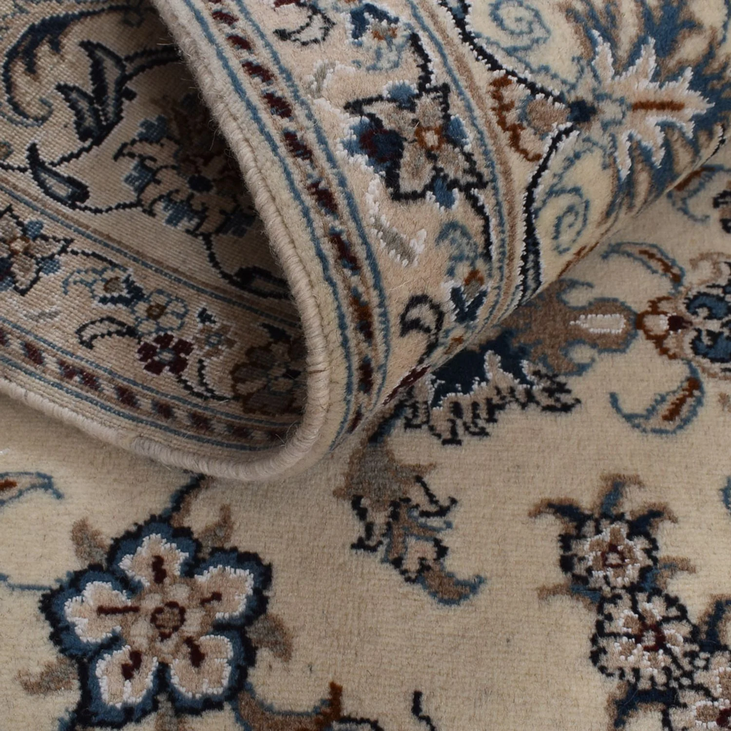 Perserteppich - Nain - 297 x 194 cm - beige - Image 4
