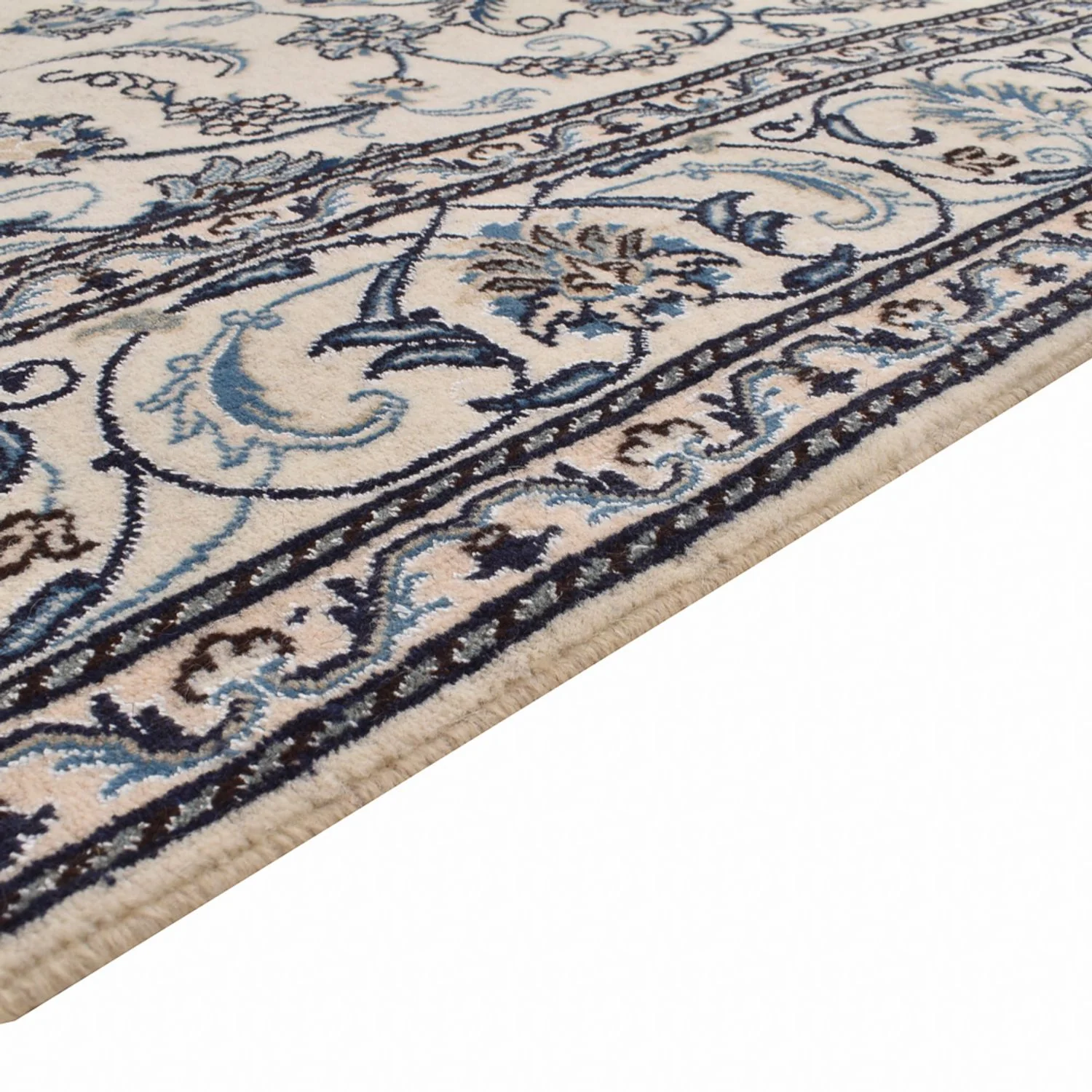 Perserteppich - Nain - 297 x 197 cm - creme - Image 3