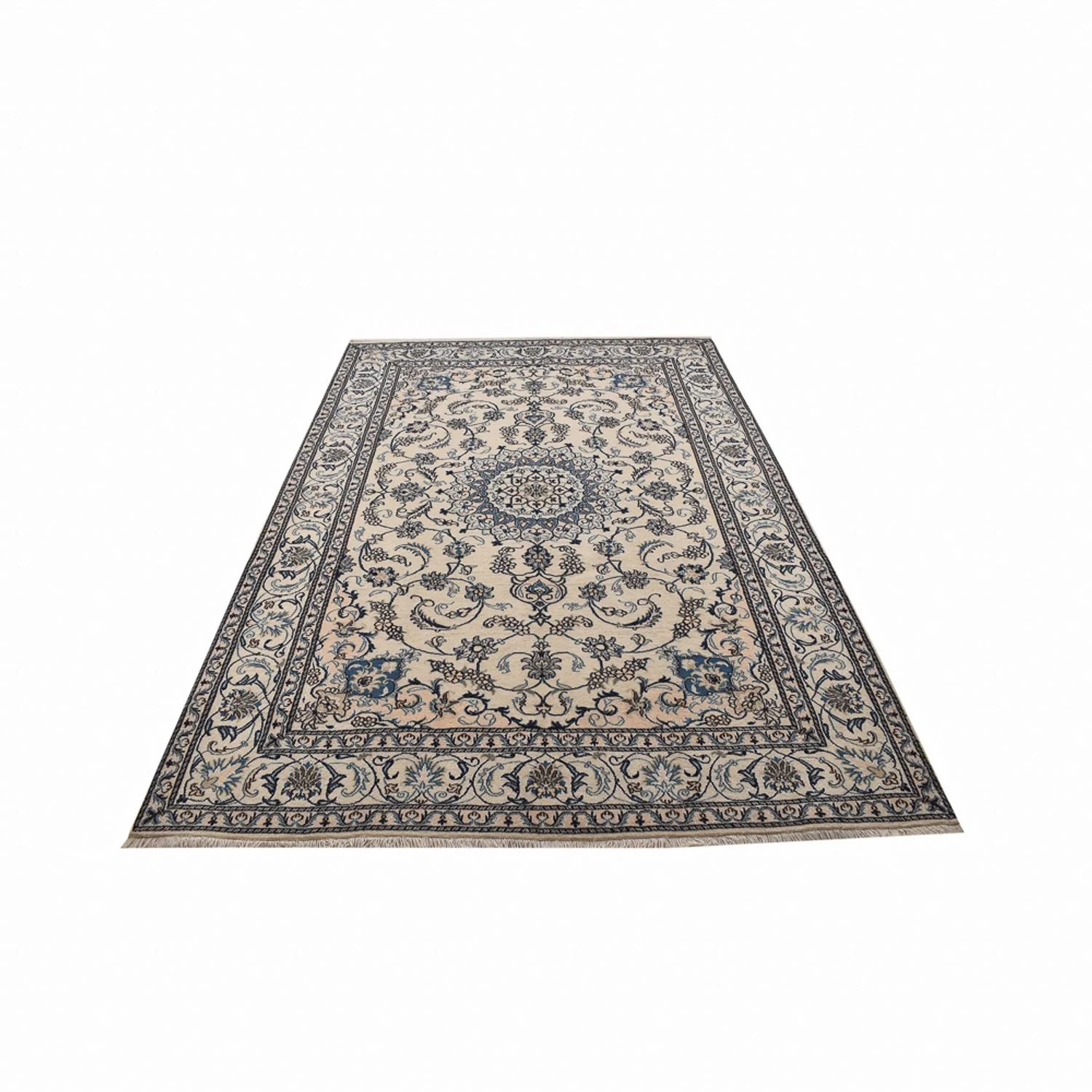 Perserteppich - Nain - 297 x 197 cm - creme - Image 5
