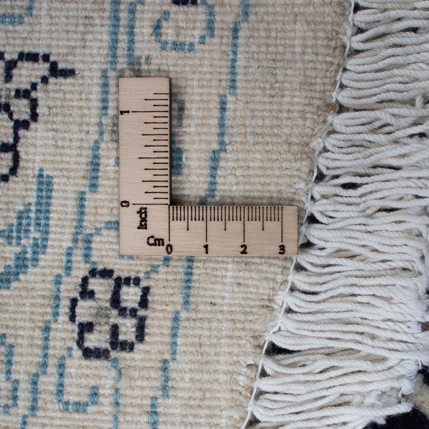 Perserteppich - Nain 300 x 300 cm - dunkelblau - Image 6