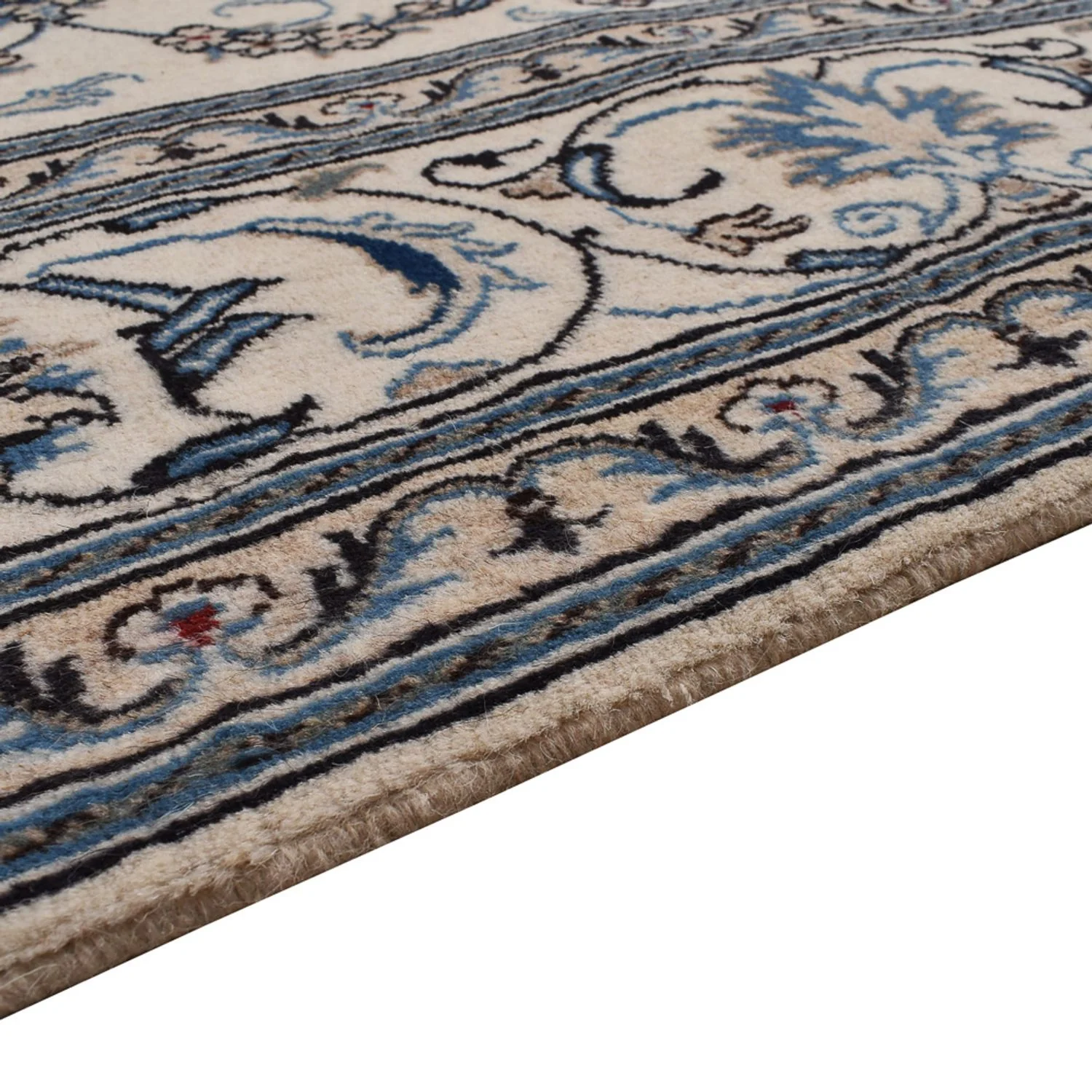 Perserteppich - Nain - 303 x 192 cm - beige - Image 3