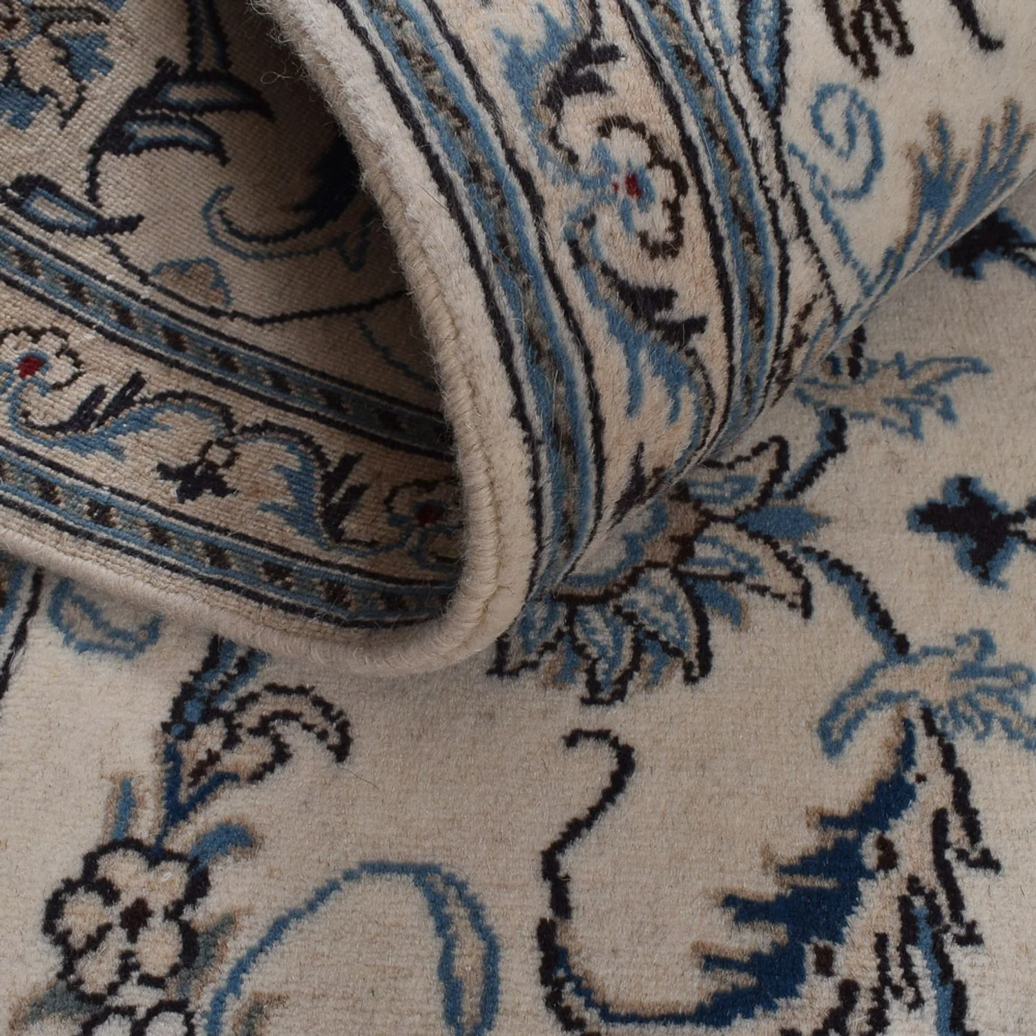 Perserteppich - Nain - 303 x 192 cm - beige - Image 4