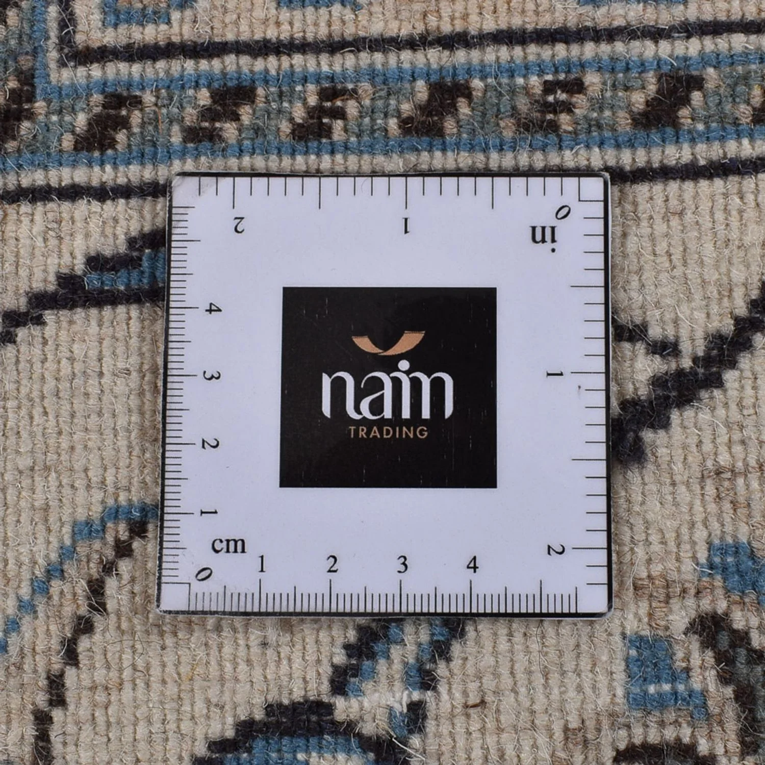Perserteppich - Nain - 303 x 192 cm - beige - Image 6