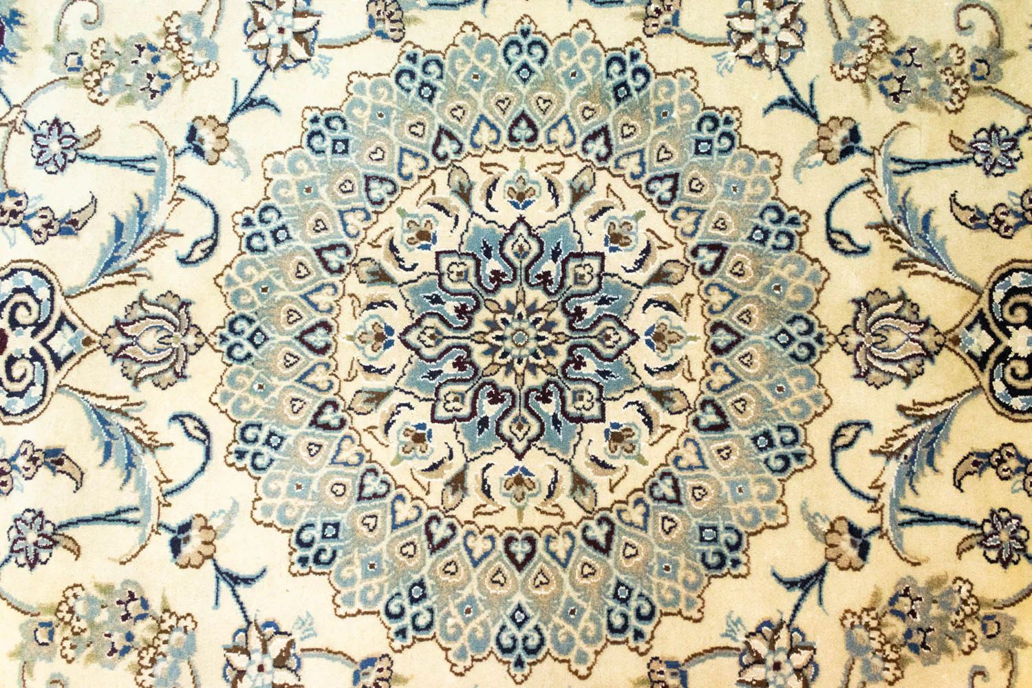 Perserteppich - Nain 339 x 239 cm - naturweiß - Image 2