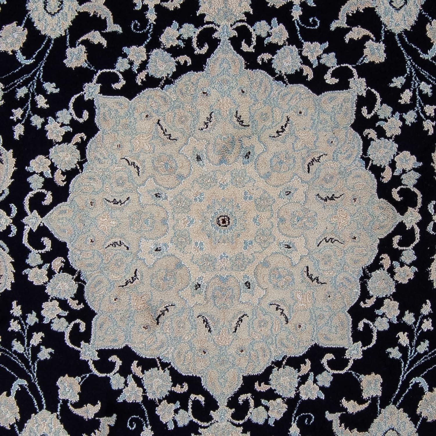 Perserteppich - Nain 352 x 253 cm - dunkelblau - Image 2