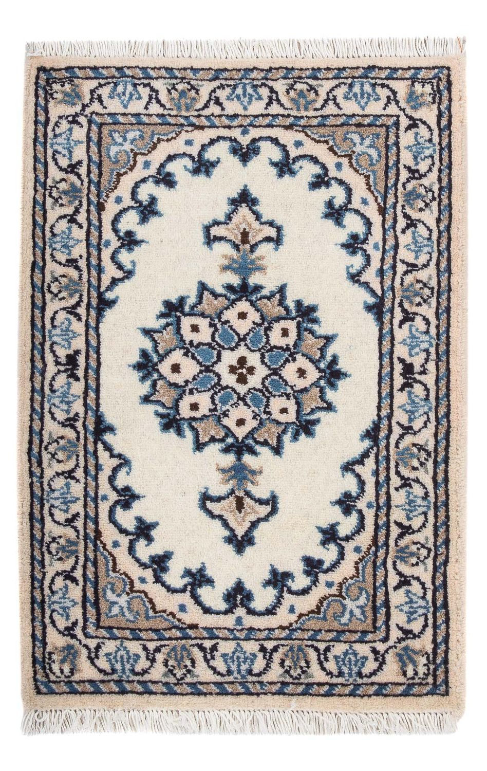 Perserteppich - Nain - 60 x 40 cm - creme