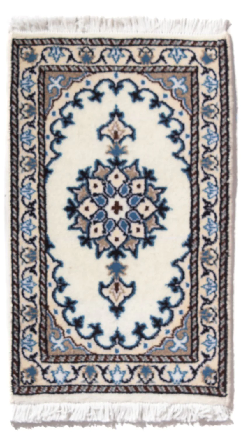 Perserteppich - Nain - 60 x 40 cm - creme