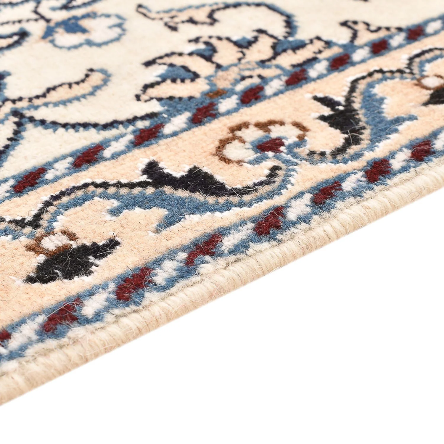 Perserteppich - Nain - 81 x 57 cm - creme - Image 3