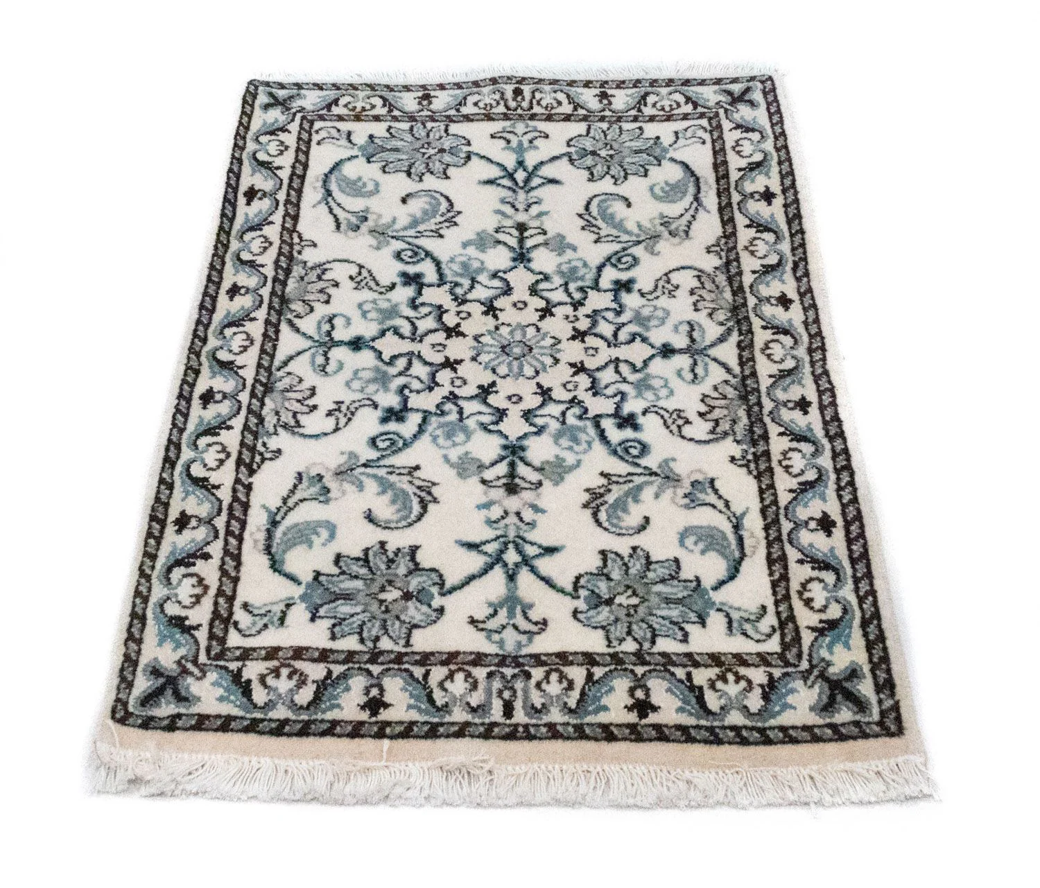 Perserteppich - Nain 82 x 54 cm - beige - Image 4