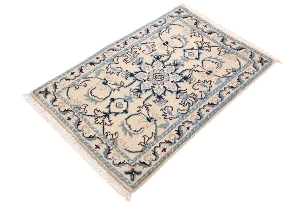 Perserteppich - Nain - 85 x 55 cm - creme - Image 3