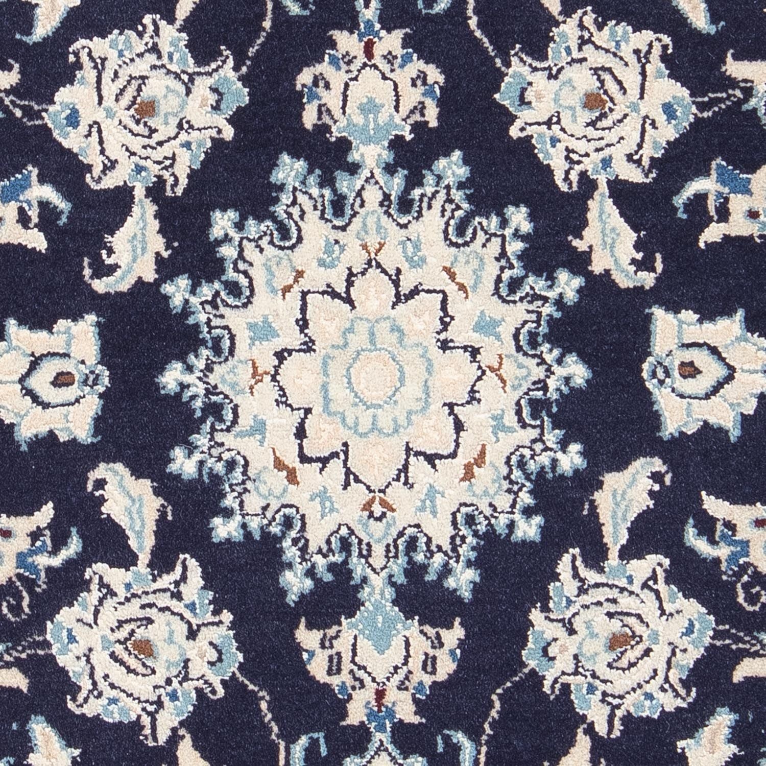 Perserteppich - Nain 85 x 55 cm - dunkelblau - Image 2