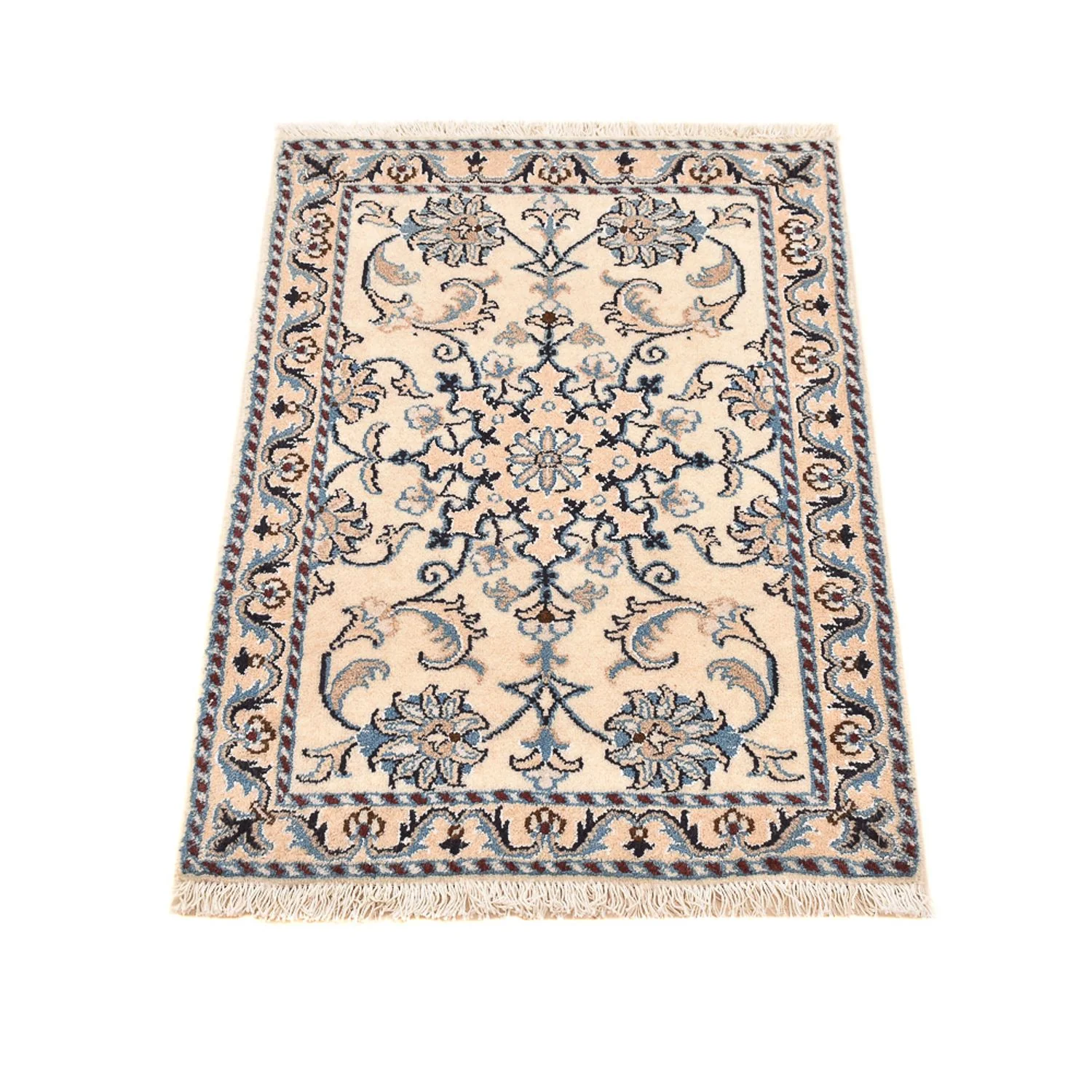 Perserteppich - Nain - 85 x 58 cm - creme - Image 4