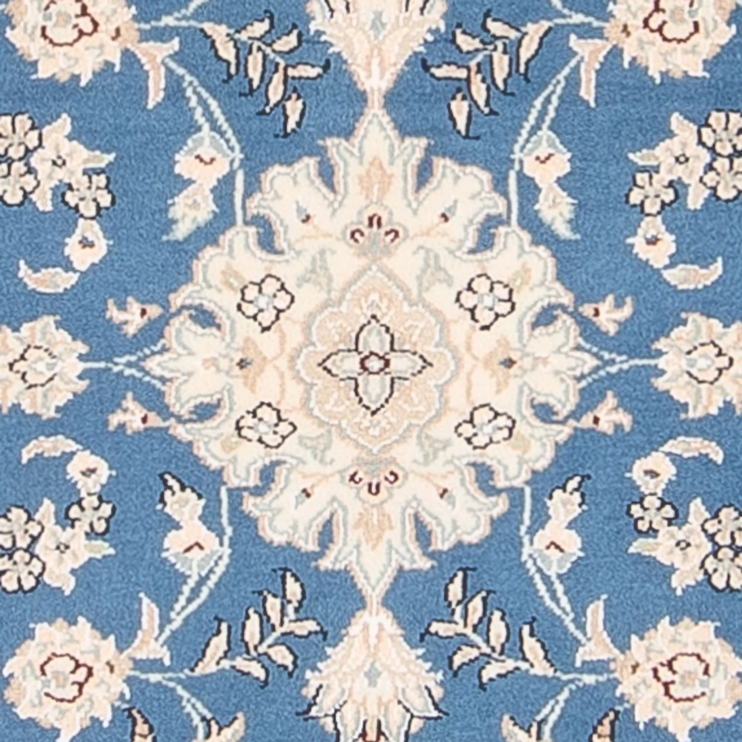 Perserteppich - Nain - 88 x 59 cm - blau - Image 2